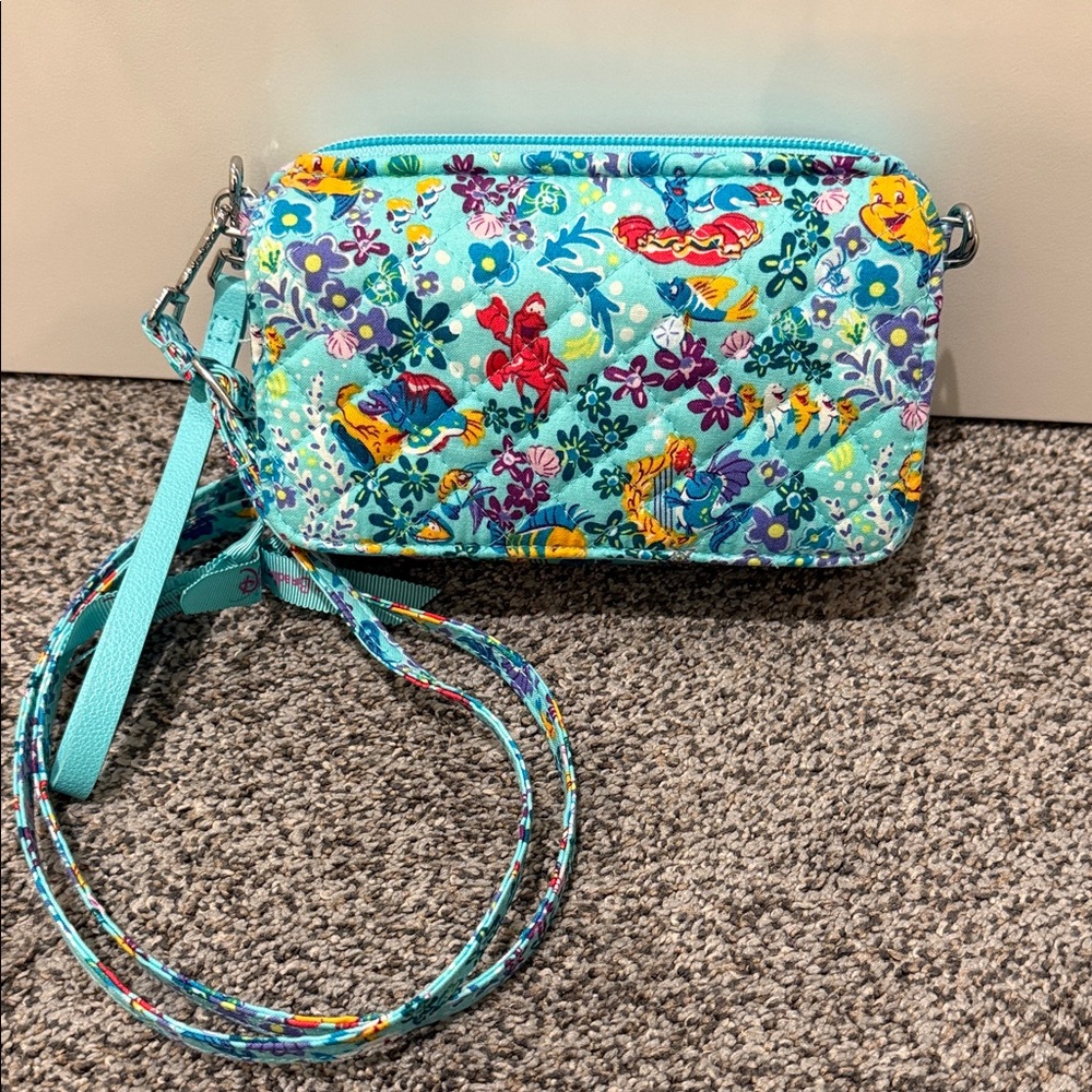 Vera Bradley Little Mermaid All-In-One Crossbody - BNWOT